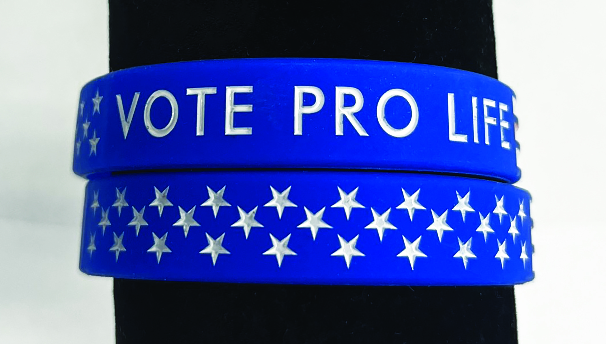 Awareness Bracelet, VOTE PRO LIFE  Bracelet: Pack of (50)